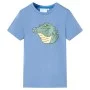 Kinder-T-Shirt in mittelblau, Größe 92. von , Kinder-T-Shirts - Ref: Foro24-12069, Preis: 8,19 €, Rabatt: %