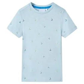 Kinder-T-Shirt in Hellblau, Größe 128. von , Kinder-T-Shirts - Ref: Foro24-11947, Preis: 8,12 €, Rabatt: %