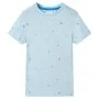 Kinder-T-Shirt in Hellblau, Größe 128. von , Kinder-T-Shirts - Ref: Foro24-11947, Preis: 8,12 €, Rabatt: %