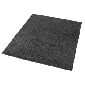 Kleine Wolke Alfombra para baño Kansas gris antracita 55x65 cm