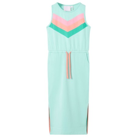 Vestido infantil con cordón verde menta claro 116 by , Children's dresses - Ref: Foro24-11306, Price: 11,56 €, Discount: %