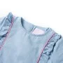 Vestido infantil con volantes azul suave 140 by , Children's dresses - Ref: Foro24-10908, Price: 12,22 €, Discount: %