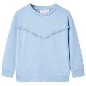 Sudadera infantil azul 128 by , Kids T-shirts - Ref: Foro24-10867, Price: 11,70 €, Discount: %