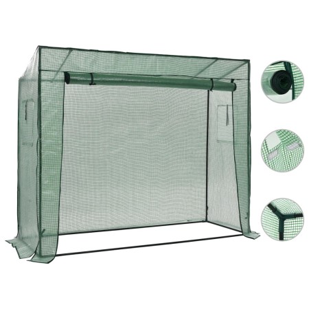 Begehbares begehbares Gewächshaus 200x80x173 cm von vidaXL, Gewächshäuser - Ref: Foro24-46918, Preis: 85,99 €, Rabatt: %