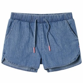Pantalones cortos infantiles azul vaquero 104