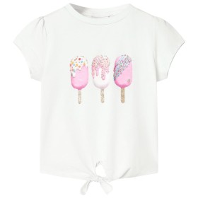 Camiseta de niños color crudo 128 by , Kids T-shirts - Ref: Foro24-10702, Price: 8,60 €, Discount: %