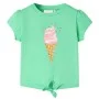 Camiseta infantil verde claro 128 by , Kids T-shirts - Ref: Foro24-11257, Price: 8,24 €, Discount: %