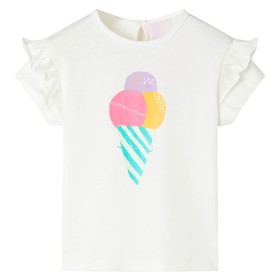 Camiseta de niños color crudo 128 de , Camisetas para niños - Ref: Foro24-11532, Precio: 7,72 €, Descuento: %
