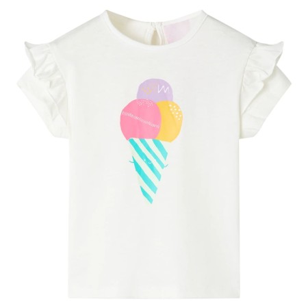 Kinder T-Shirt in Naturfarbe, Größe 128. von , Kinder-T-Shirts - Ref: Foro24-11532, Preis: 7,72 €, Rabatt: %