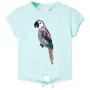 Camiseta de niños aguamarina claro 104 by , Kids T-shirts - Ref: Foro24-10555, Price: 8,64 €, Discount: %