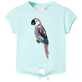 Camiseta de niños aguamarina claro 128 by , Kids T-shirts - Ref: Foro24-10557, Price: 8,64 €, Discount: %