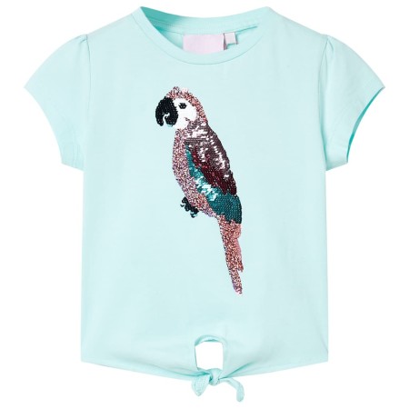 Camiseta de niños aguamarina claro 128 by , Kids T-shirts - Ref: Foro24-10557, Price: 8,74 €, Discount: %