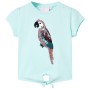 Camiseta de niños aguamarina claro 128 by , Kids T-shirts - Ref: Foro24-10557, Price: 8,74 €, Discount: %