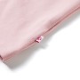 Vestido infantil con cordón rosa claro 116