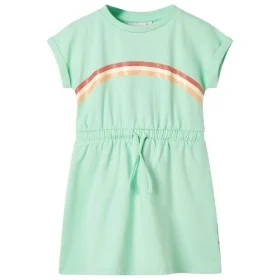 Vestido infantil con cordón verde chillón 140 by , Children's dresses - Ref: Foro24-10618, Price: 11,17 €, Discount: %