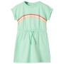 Vestido infantil con cordón verde chillón 140 by , Children's dresses - Ref: Foro24-10618, Price: 11,28 €, Discount: %