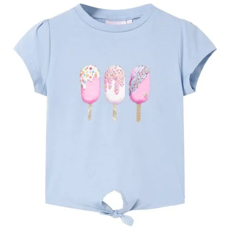 Camiseta infantil azul 140 de , Camisetas para niños - Ref: Foro24-10698, Precio: 8,52 €, Descuento: %
