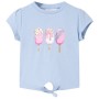 Camiseta infantil azul 140 de , Camisetas para niños - Ref: Foro24-10698, Precio: 8,60 €, Descuento: %