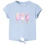 Camiseta infantil azul 140 de , Camisetas para niños - Ref: Foro24-10698, Precio: 8,52 €, Descuento: %