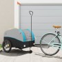 Fahrradanhänger aus schwarzem und blauem Eisen, 45 kg. von , Fahrradanhänger - Ref: Foro24-94156, Preis: 97,05 €, Rabatt: %