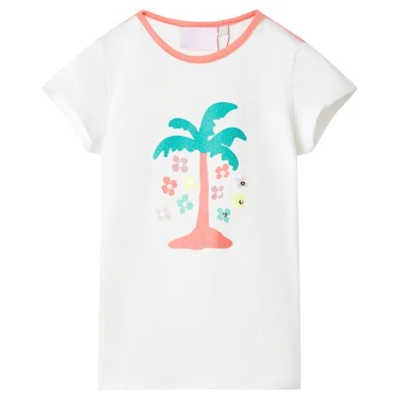 Kinder-T-Shirt in Naturfarbe, Größe 104. von , Kinder-T-Shirts - Ref: Foro24-11295, Preis: 8,12 €, Rabatt: %