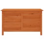 Arcón de jardín madera maciza abeto 99x49,5x58,5 cm by , Outdoor storage boxes - Ref: Foro24-364755, Price: 110,97 €, Discoun...