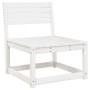 Gartensitzgruppe 5-teilig Massivholz Kiefer Weiß von , Gartensets - Ref: Foro24-3216996, Preis: 503,89 €, Rabatt: %