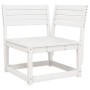 Gartensitzgruppe 5-teilig Massivholz Kiefer Weiß von , Gartensets - Ref: Foro24-3216996, Preis: 503,89 €, Rabatt: %