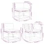 Set de sofás jardín 5 pzas con cojines madera maciza Douglas by , Garden sets - Ref: Foro24-3217003, Price: 554,07 €, Discoun...