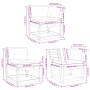 Set de sofás jardín 5 pzas con cojines madera maciza Douglas de , Conjuntos de jardín - Ref: Foro24-3217003, Precio: 561,57 €...