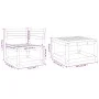 3-teiliges Gartensofa-Set aus imprägniertem Kiefernholz. von , Gartensets - Ref: Foro24-3216989, Preis: 242,16 €, Rabatt: %