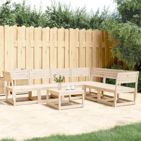 Gartensitzgruppe 6-teilig Massivholz Kiefer von , Gartensets - Ref: Foro24-3217015, Preis: 416,54 €, Rabatt: %