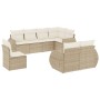Juego de sofás de jardín con cojines beige 8 pzas ratán PE by , Modular outdoor sofas - Ref: Foro24-3221637, Price: 636,35 €,...