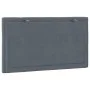 Cabecero de cama acolchado terciopelo gris oscuro 80 cm de , Cabeceros y pies de cama - Ref: Foro24-374644, Precio: 38,49 €, ...