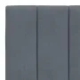 Dunkelgraues, samtgepolstertes Kopfteil 80 cm von , Kopf- und Fußteile - Ref: Foro24-374644, Preis: 38,49 €, Rabatt: %