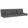 Zweiplätziges Schlafsofa mit zwei dunkelgrauen Kissen. von , Sofas - Ref: Foro24-375888, Preis: 254,91 €, Rabatt: %