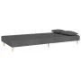 Zweiplätziges Schlafsofa mit zwei dunkelgrauen Kissen. von , Sofas - Ref: Foro24-375888, Preis: 253,40 €, Rabatt: %