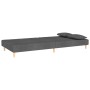 Zweiplätziges Schlafsofa mit zwei dunkelgrauen Kissen. von , Sofas - Ref: Foro24-375888, Preis: 254,91 €, Rabatt: %