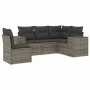 Juego de sofás jardín con cojines 5 pzas ratán sintético gris by , Garden sets - Ref: Foro24-3254907, Price: 346,83 €, Discou...
