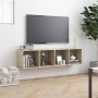 Estantería/mueble de TV roble Sonoma 143x30x36 cm de vidaXL, Estantes y estanterías - Ref: Foro24-800264, Precio: 53,19 €, De...
