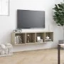 Regal/TV-Schrank aus Sonoma-Eiche, 143 x 30 x 36 cm von vidaXL, Regale und Regale - Ref: Foro24-800264, Preis: 52,03 €, Rabat...
