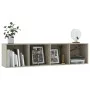 Regal/TV-Schrank aus Sonoma-Eiche, 143 x 30 x 36 cm von vidaXL, Regale und Regale - Ref: Foro24-800264, Preis: 52,03 €, Rabat...