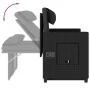 Sillón reclinable de jardín con cojines ratán sintético negro by , garden benches - Ref: Foro24-365817, Price: 321,22 €, Disc...