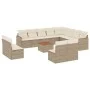 Set sofás de jardín con cojines 13 pzas ratán sintético beige by , Garden sets - Ref: Foro24-3258880, Price: 867,73 €, Discou...