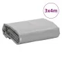 Graue Plane 3x4 m 650 g/m² von , Wasserdichte Planen - Ref: Foro24-156109, Preis: 71,73 €, Rabatt: %