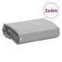 Lona gris 3x4 m 650 g/m² by , Waterproof tarpaulins - Ref: Foro24-156109, Price: 68,85 €, Discount: %