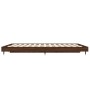 Estructura de cama madera contrachapada marrón roble 120x190 cm de vidaXL, Camas y somieres - Ref: Foro24-832196, Precio: 102...
