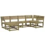 Gartensitzgruppe 6-teilig aus imprägniertem Kiefernholz von , Gartensets - Ref: Foro24-3217034, Preis: 480,07 €, Rabatt: %