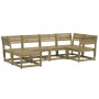 Gartensitzgruppe 6-teilig aus imprägniertem Kiefernholz von , Gartensets - Ref: Foro24-3217034, Preis: 486,31 €, Rabatt: %