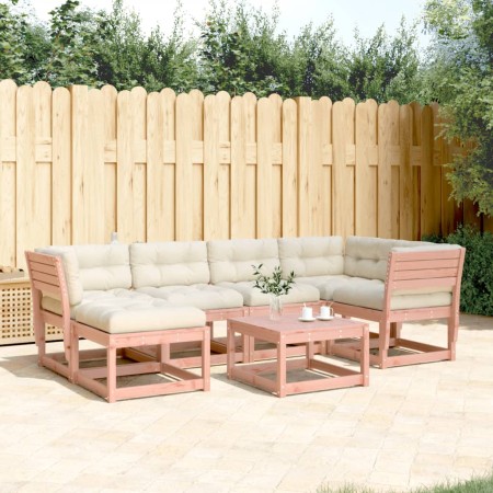 Juego de sofás jardín 6 pzas con cojines madera abeto Douglas by , Garden sets - Ref: Foro24-3217043, Price: 598,90 €, Discou...